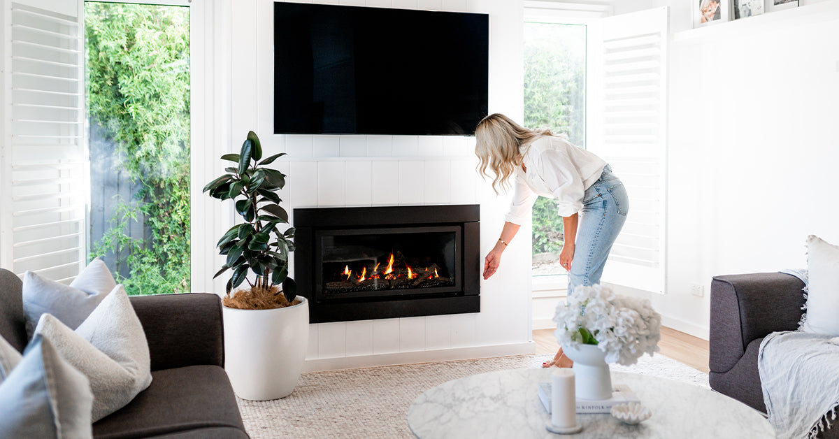 Mounting a TV above your gas or electric fireplace: what works, what does not