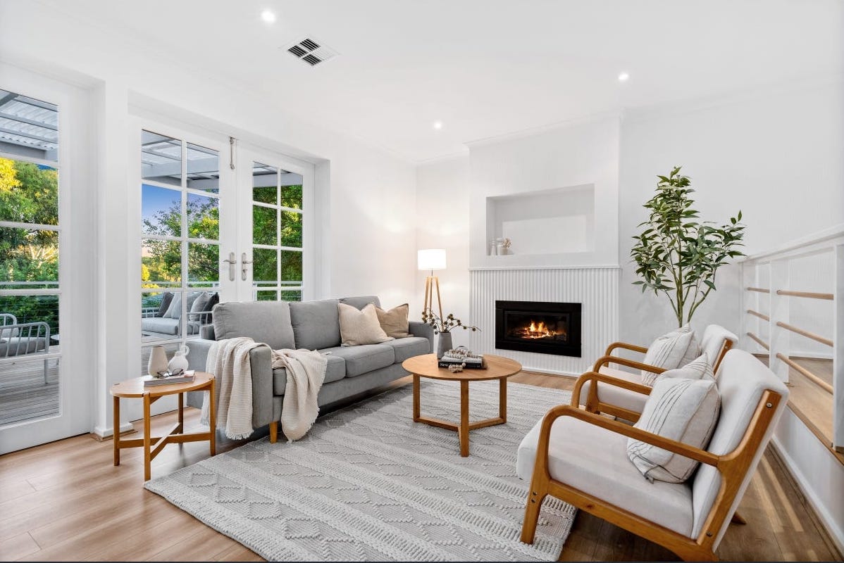 Designing a chimney breast for a modern fireplace