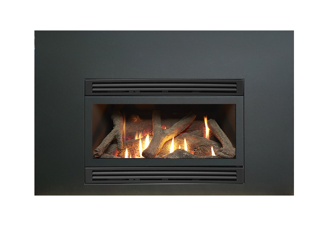 Luminar IB-1000 Inbuilt Gas Log Fireplace