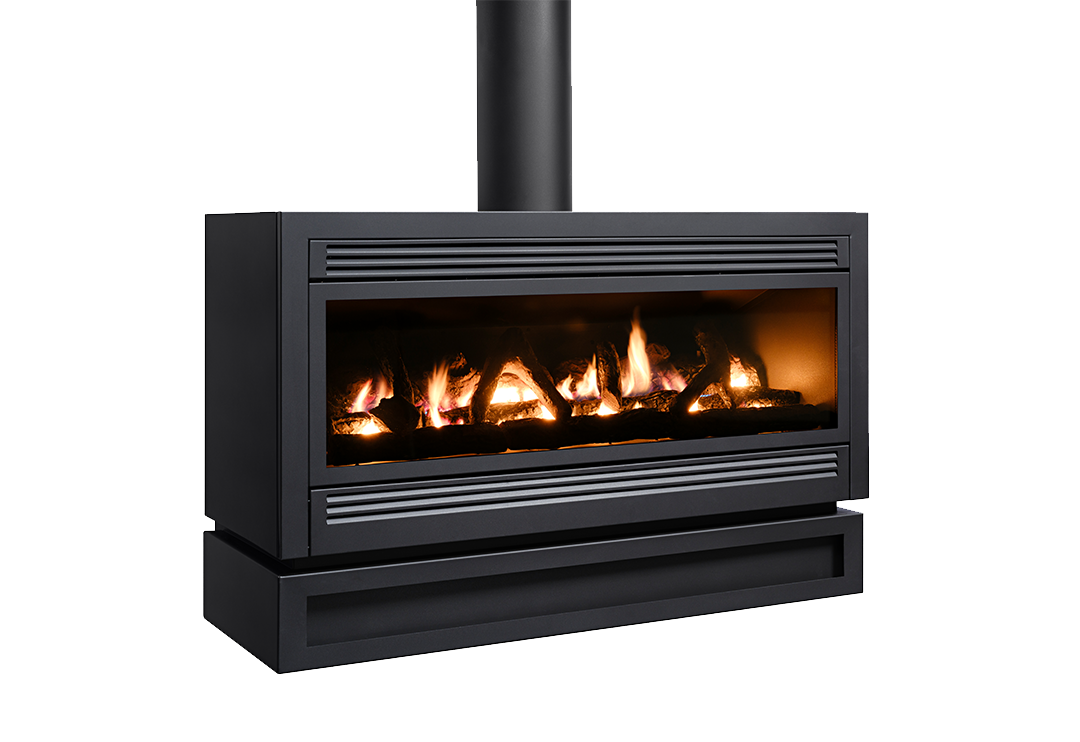 Luminar SA-4000 StandAlone Gas Logo Fire