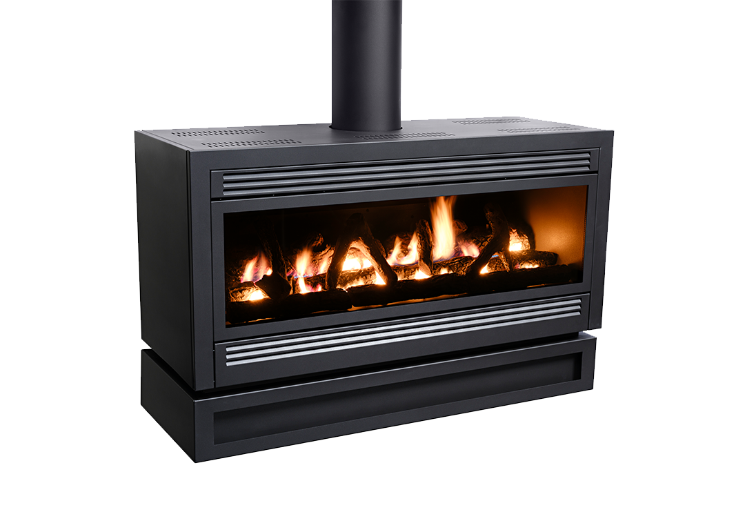 Luminar SA-4000 StandAlone Gas Logo Fire