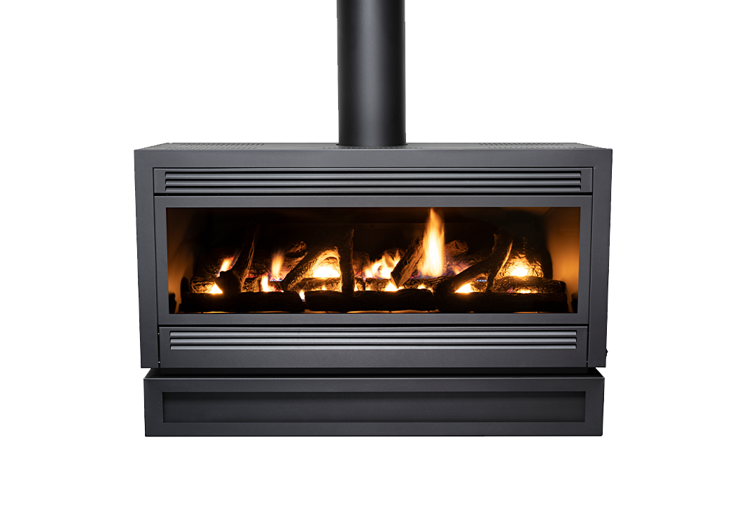 Luminar SA-4000 StandAlone Gas Logo Fire