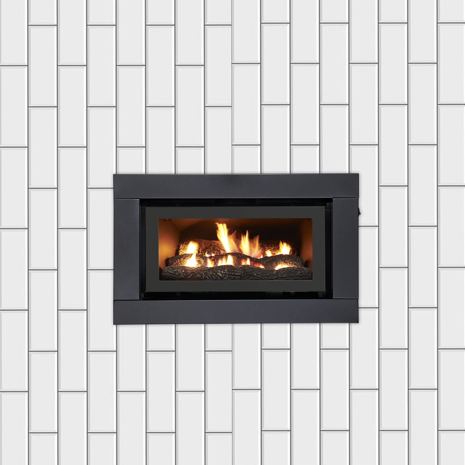 Luminar 1000 Inbuilt Gas Log Fireplace