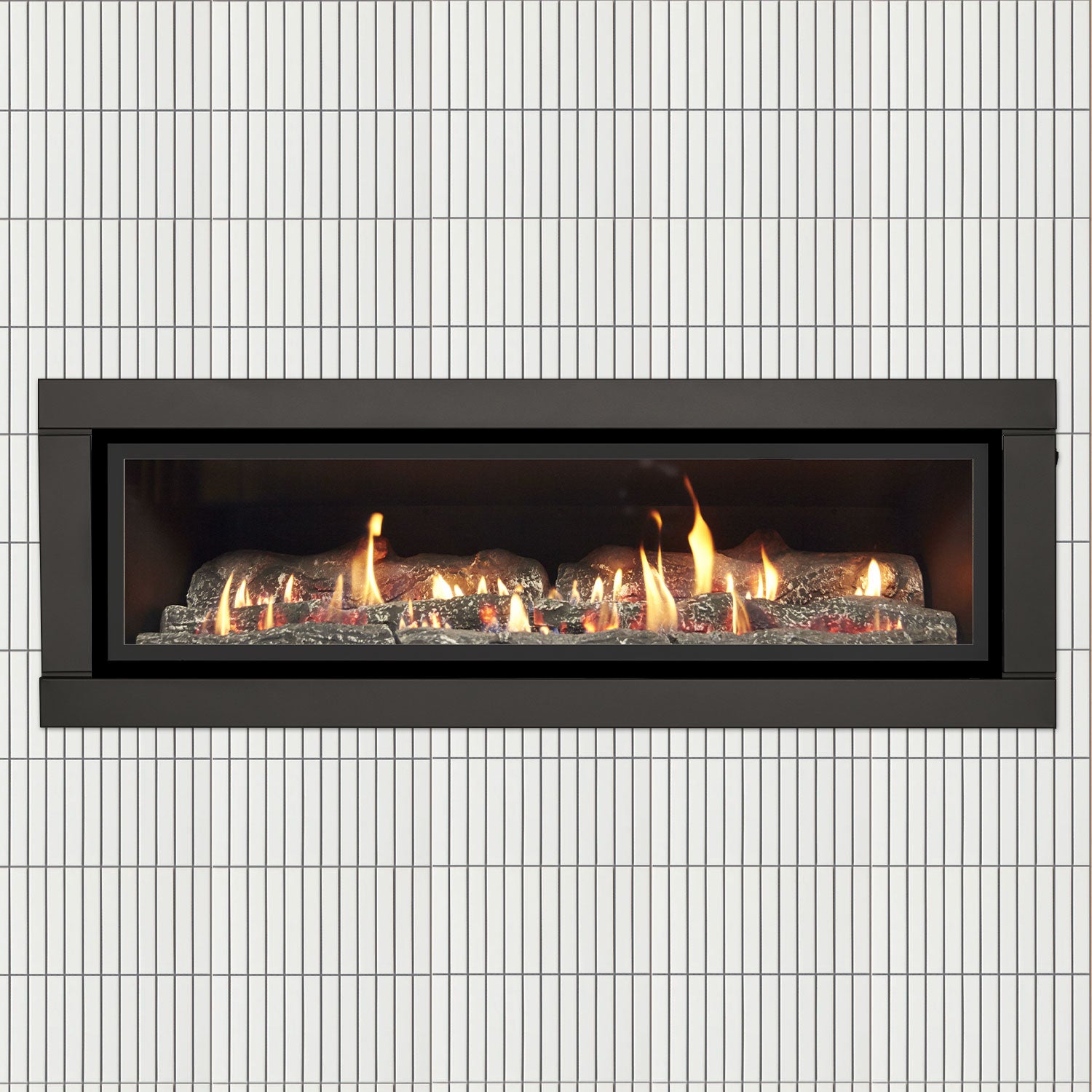 Luminar 6000 Inbuilt Gas Log Fire