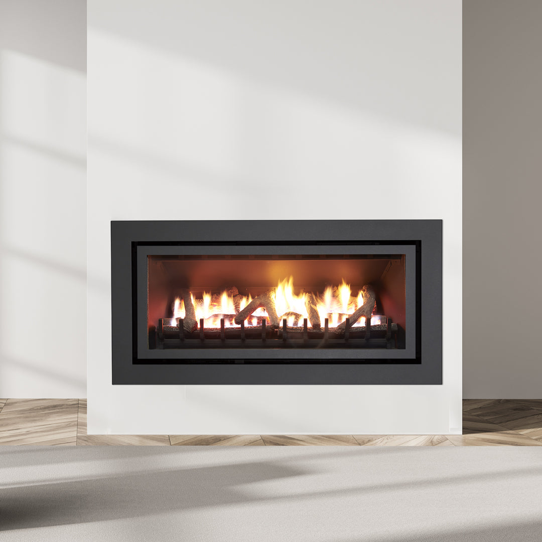 Mystique 8000L Inbuilt Gas Log Fire