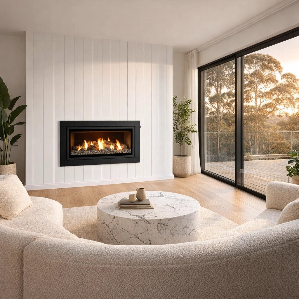Gas and electric fireplace inserts: which one fits your existing opening?