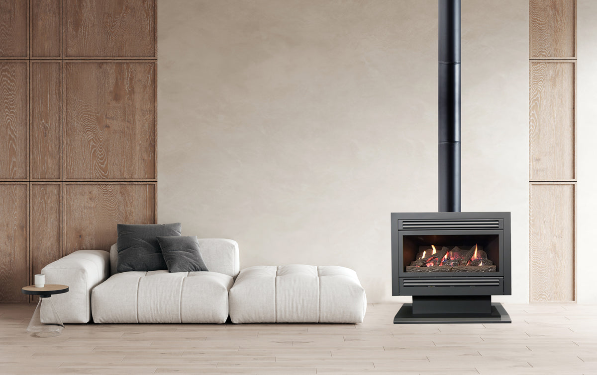 Freestanding Gas Log Fireplaces & Freestanding Gas Heaters | Illusion Fires