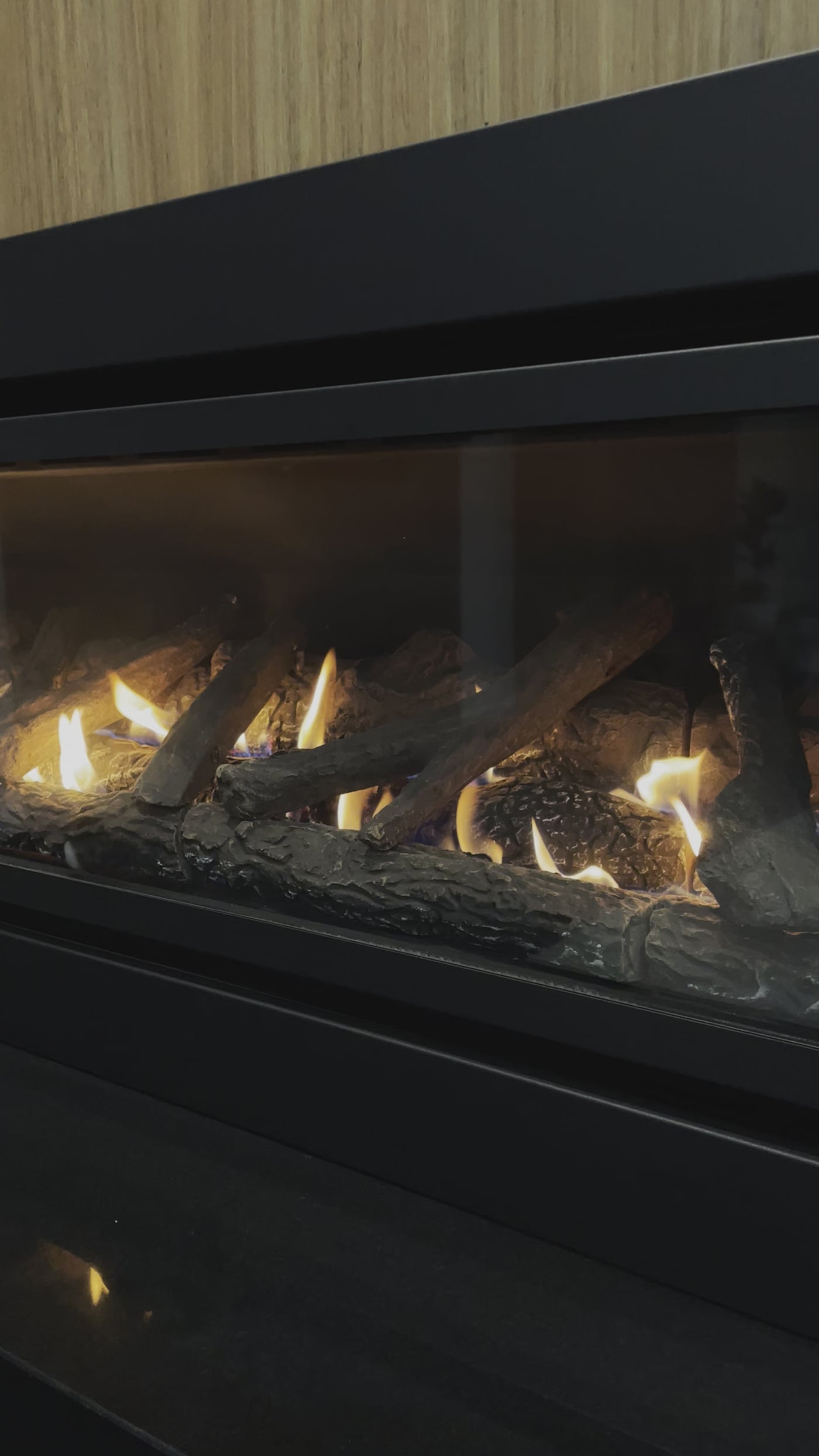 Luminar 6000 Inbuilt Gas Log Fire Illusion Gas Log Fires Illusion Fires